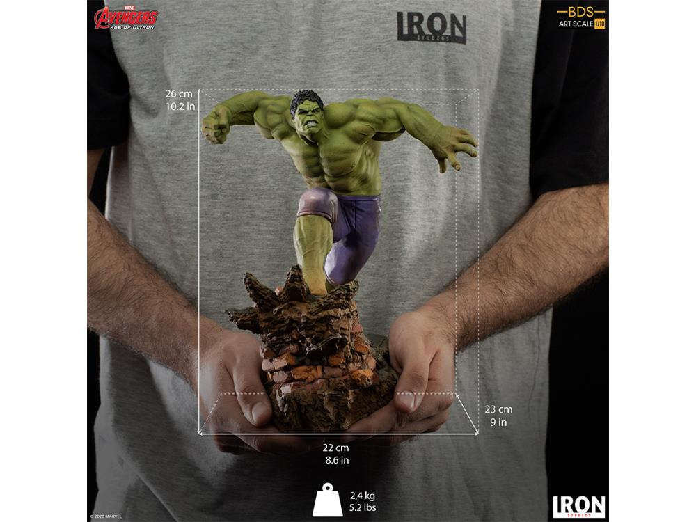 Avengers: Age of Ultron Battle Diorama Series Hulk 1/10 Art Scale Statue Gallery Image 14