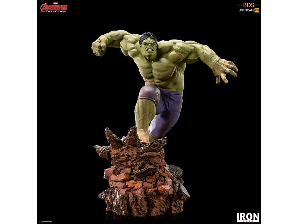 Avengers: Age of Ultron Battle Diorama Series Hulk 1/10 Art Scale Statue Gallery Image 3