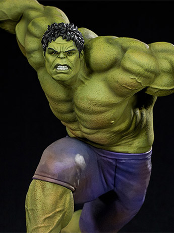 Avengers: Age of Ultron Battle Diorama Series Hulk 1/10 Art Scale Statue Gallery Image 2