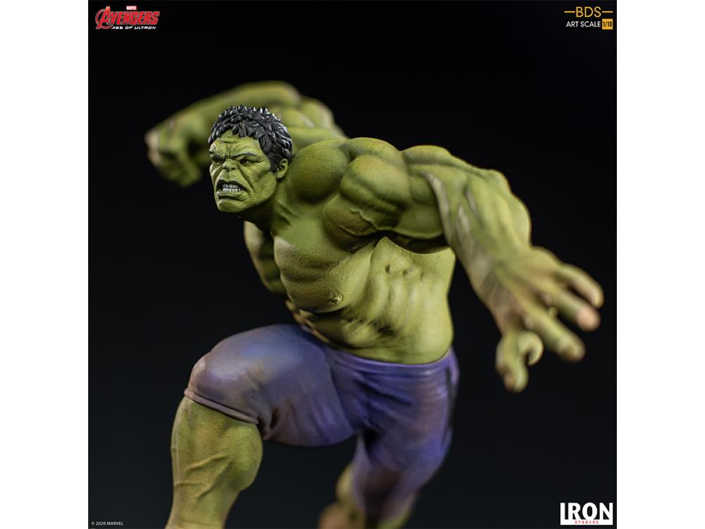 Avengers: Age of Ultron Battle Diorama Series Hulk 1/10 Art Scale Statue Gallery Image 5