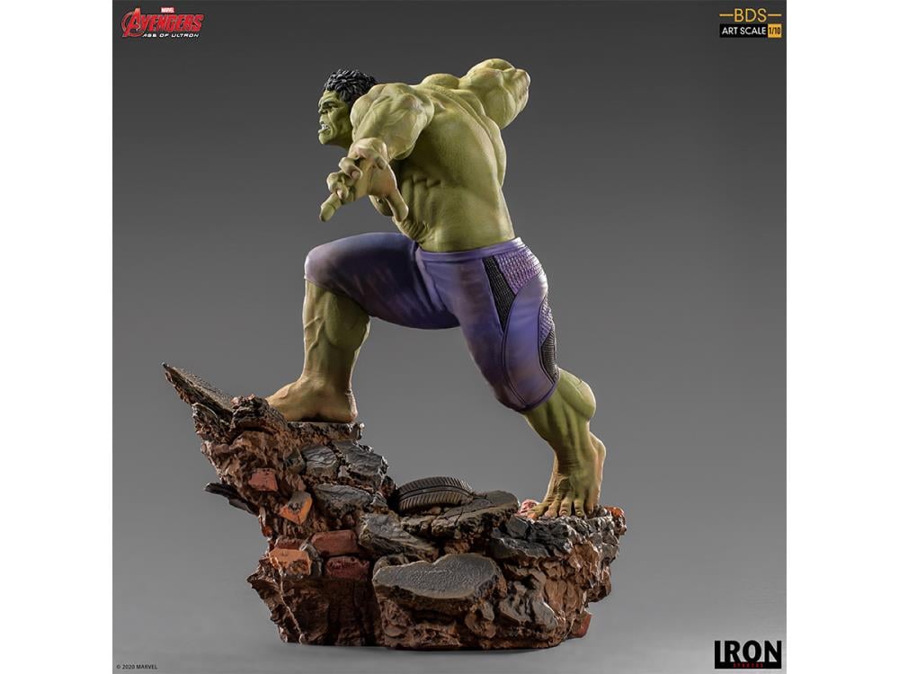 Avengers: Age of Ultron Battle Diorama Series Hulk 1/10 Art Scale Statue Gallery Image 12
