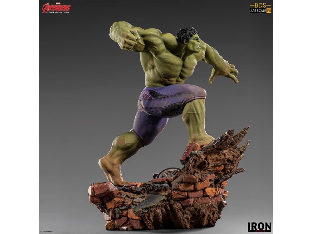 Avengers: Age of Ultron Battle Diorama Series Hulk 1/10 Art Scale Statue Gallery Image 11