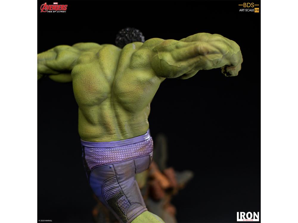 Avengers: Age of Ultron Battle Diorama Series Hulk 1/10 Art Scale Statue Gallery Image 8