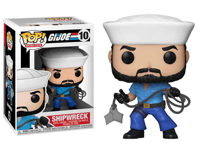 Pop! Hasbro Retro Toys: G.I. Joe - Shipwreck Gallery Image 1