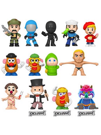 Hasbro Retro Toys Mystery Minis Specialty Series Box of 12 Figures Gallery Image 2