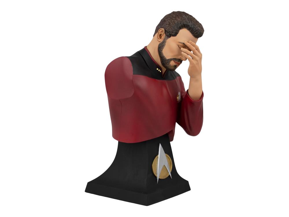 Star Trek Commander William Riker (Facepalm) SDCC 2020 Exclusive Bust Gallery Image 5