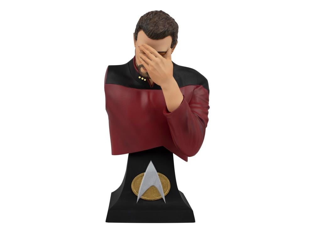 Star Trek Commander William Riker (Facepalm) SDCC 2020 Exclusive Bust Gallery Image 3
