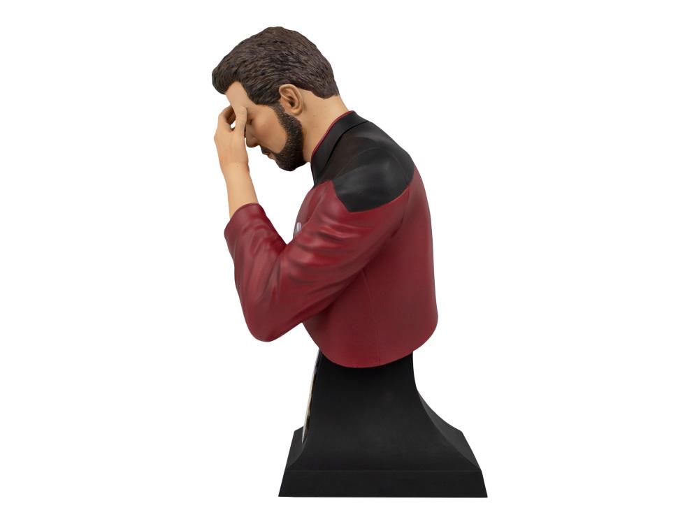Star Trek Commander William Riker (Facepalm) SDCC 2020 Exclusive Bust Gallery Image 8