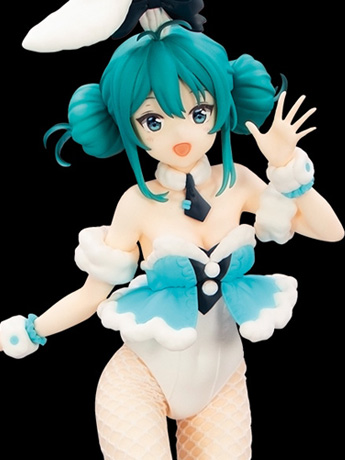 Vocaloid Hatsune Miku (White Rabbit Ver.) BiCute Bunnies Figure Gallery Image 2