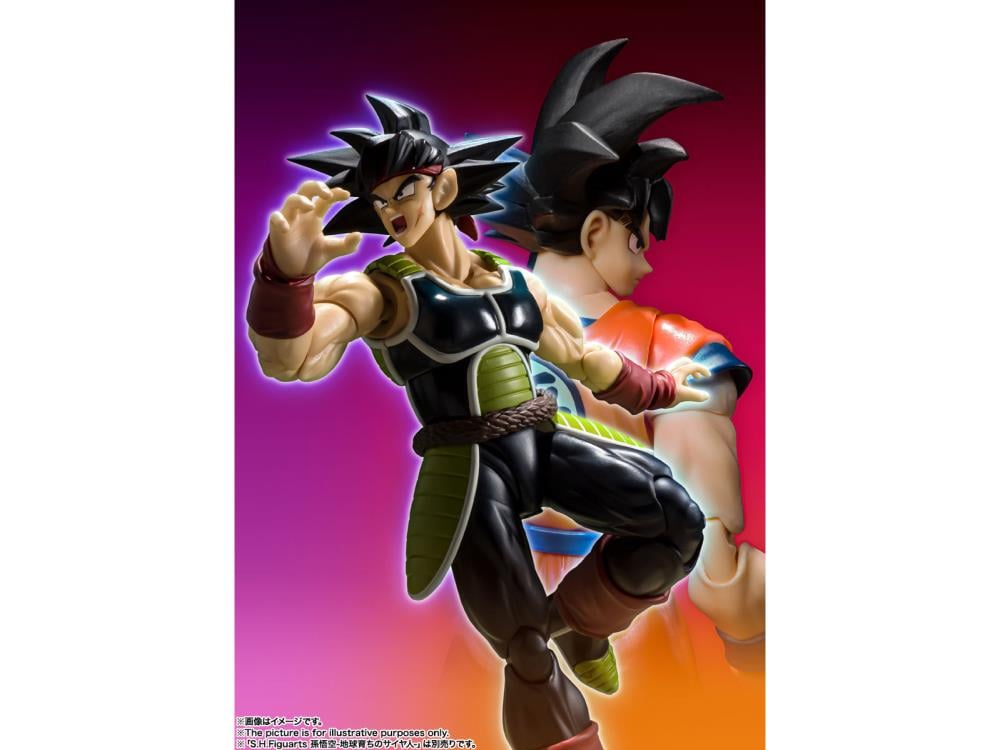 Dragon Ball Z S.H.Figuarts Bardock Action Figure Gallery Image 9