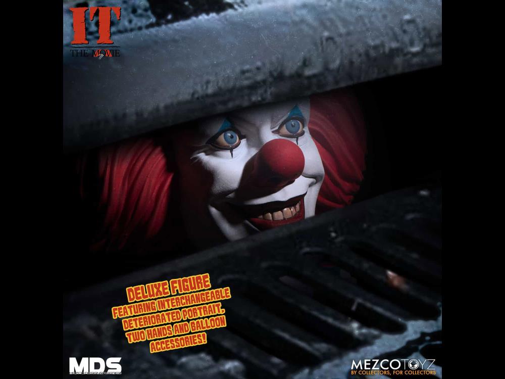 IT (1990) Mezco Designer Series Deluxe Pennywise Gallery Image 11