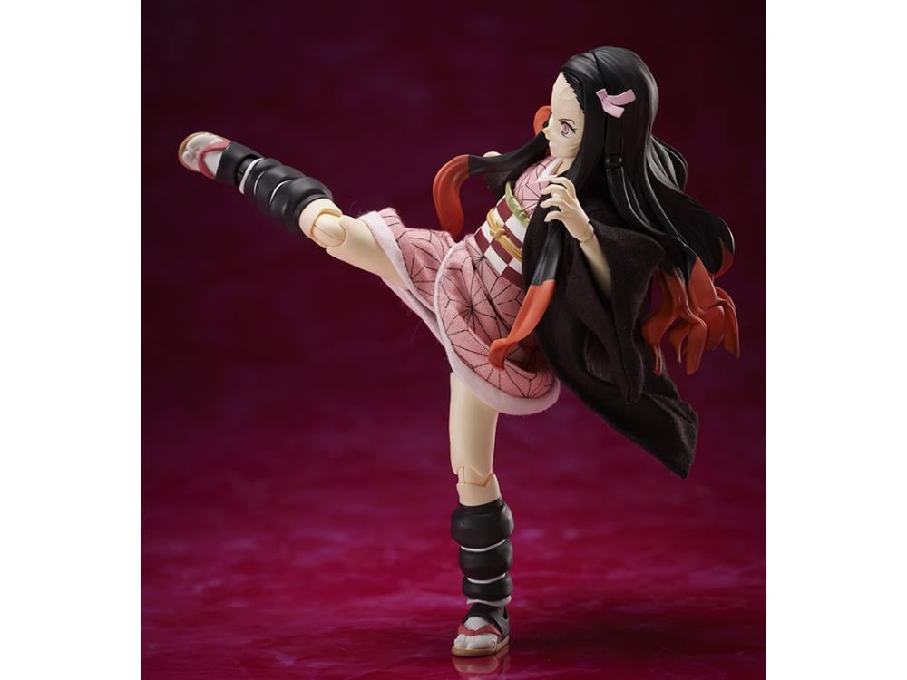 Demon Slayer: Kimetsu no Yaiba BUZZmod. Nezuko Kamado 1/12 Scale Action Figure Gallery Image 6