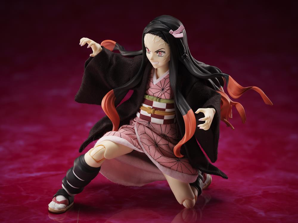 Demon Slayer: Kimetsu no Yaiba BUZZmod. Nezuko Kamado 1/12 Scale Action Figure Gallery Image 7