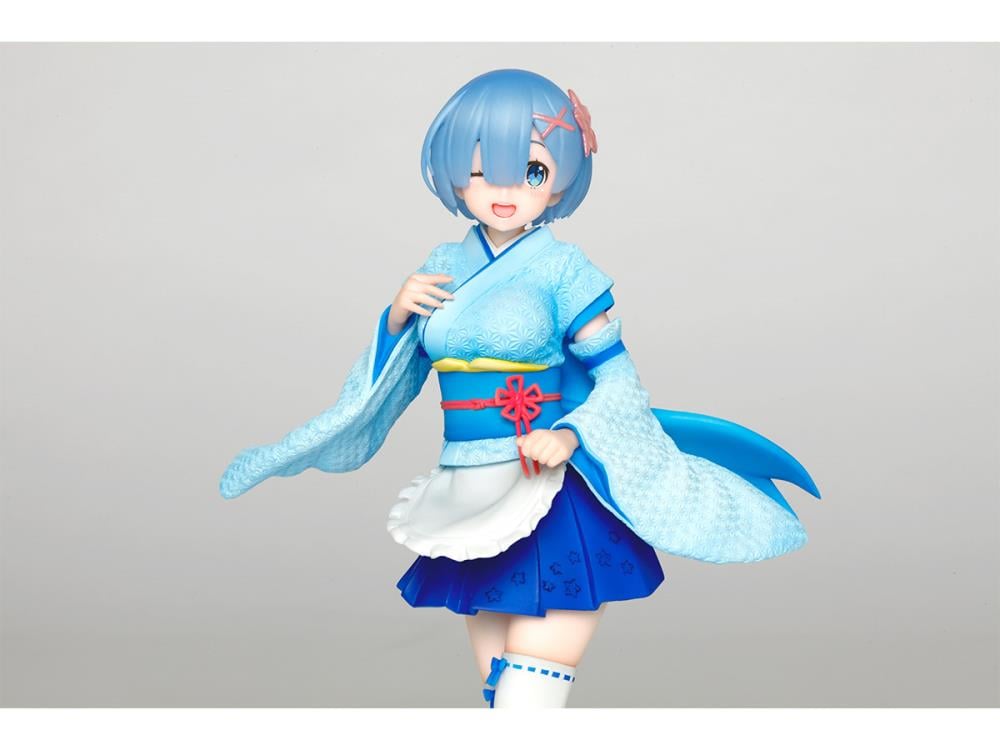 Re:Zero Starting Life in Another World Rem (Kimono Maid Ver.) Figure Gallery Image 10