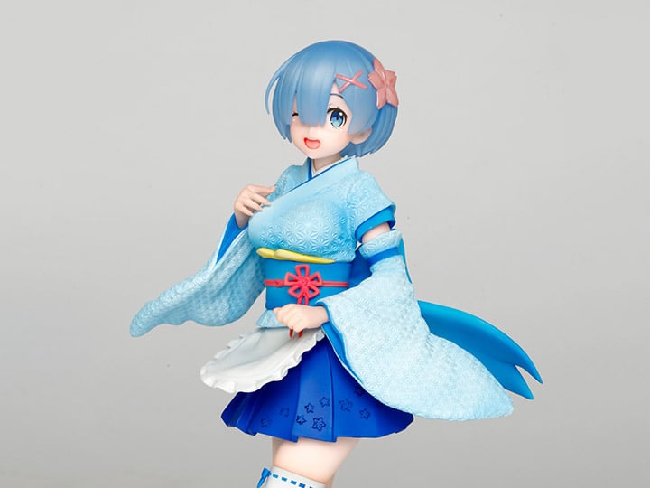 Re:Zero Starting Life in Another World Rem (Kimono Maid Ver.) Figure Gallery Image 1