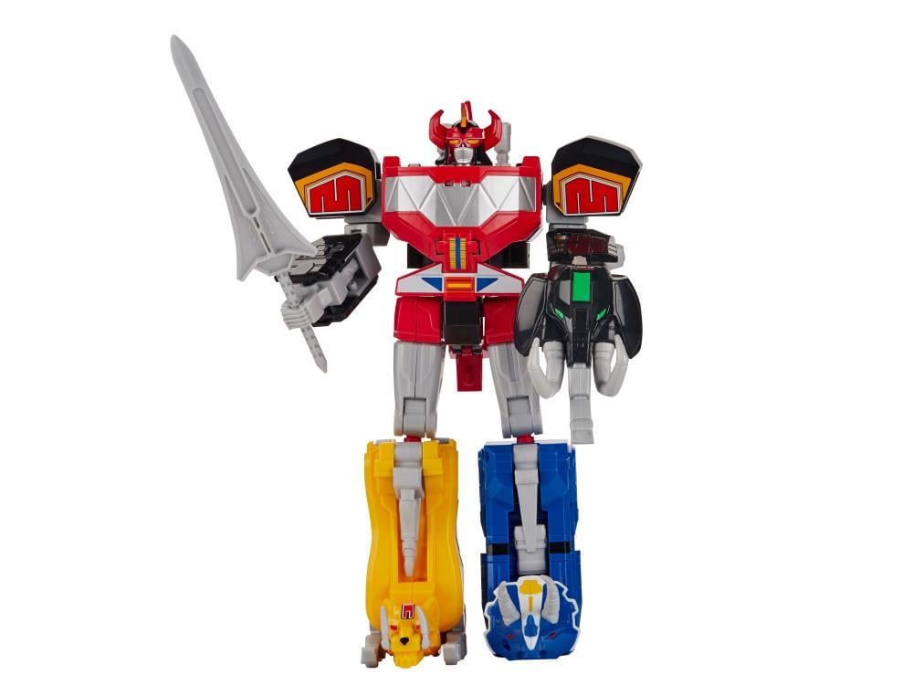 Mighty Morphin Power Rangers Dino Zords Set of 5 Figures Gallery Image 15