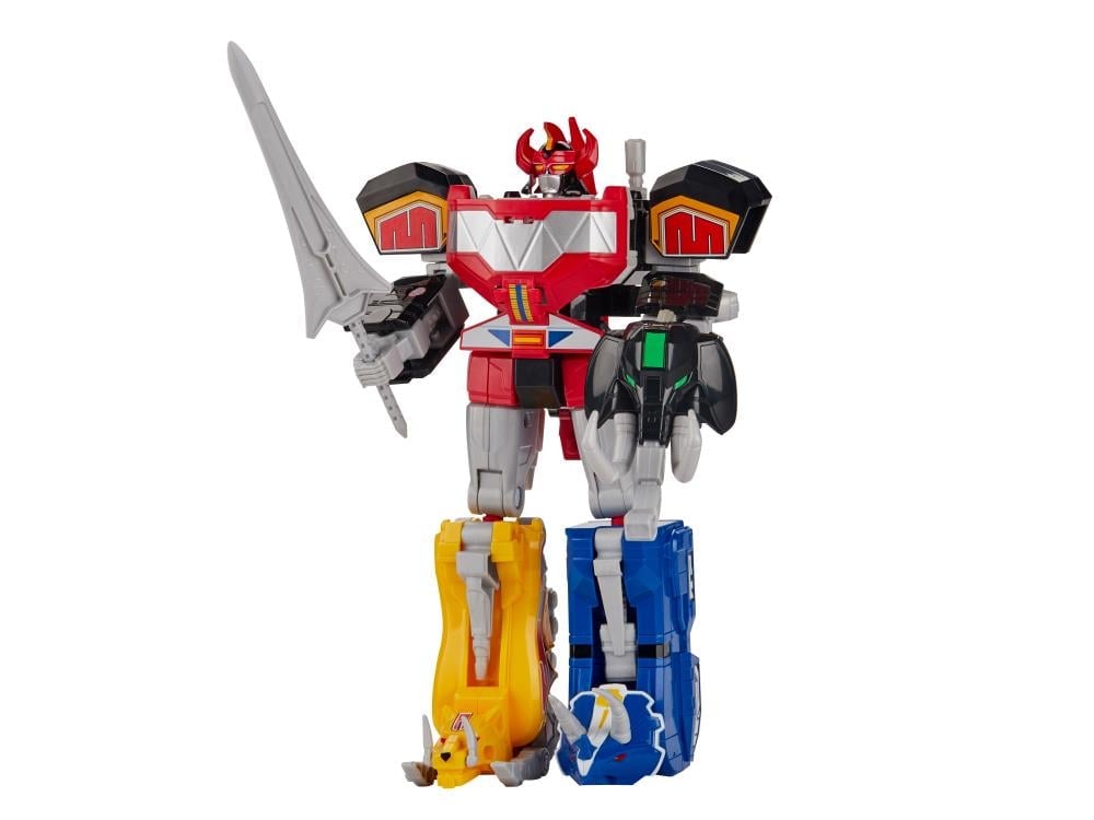 Mighty Morphin Power Rangers Dino Zords Set of 5 Figures Gallery Image 14