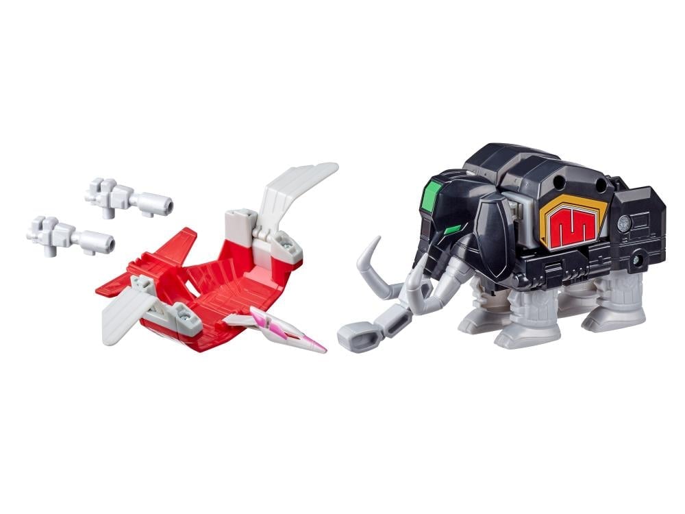 Mighty Morphin Power Rangers Dino Zords Set of 5 Figures Gallery Image 10