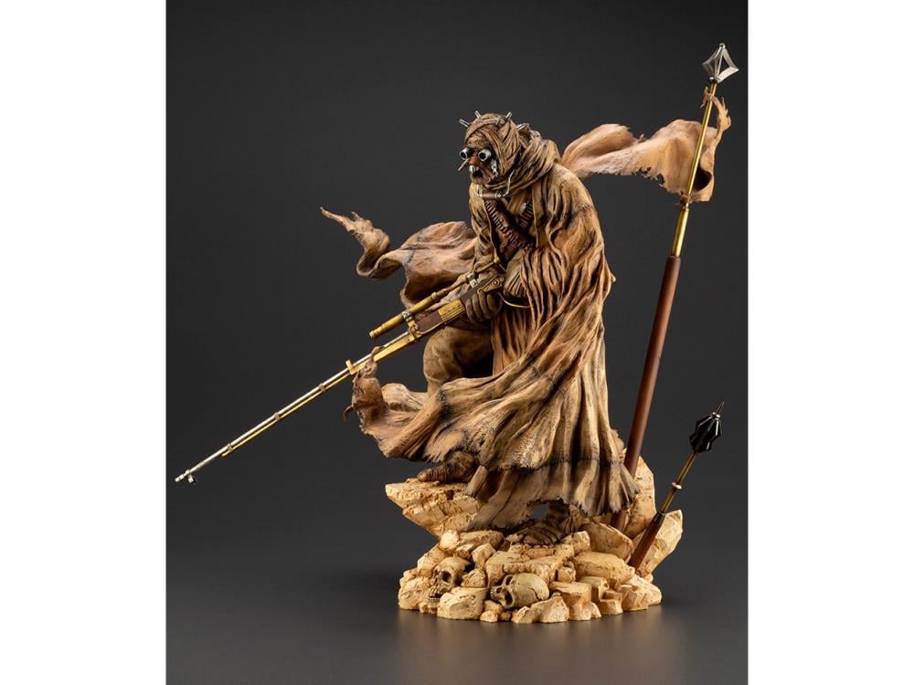 Star Wars ArtFX Artist Series Tusken Raider (Barbaric Desert Tribe) Statue Gallery Image 4