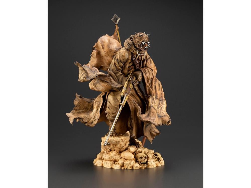 Star Wars ArtFX Artist Series Tusken Raider (Barbaric Desert Tribe) Statue Gallery Image 9