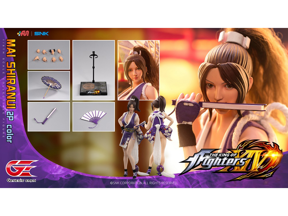 The King of Fighters XIV Mai Shiranui (2P Color Ver.) 1/6 Scale Figure Gallery Image 13