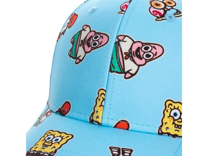 Spongebob Movie All Over Print Snapback Hat Gallery Image 5