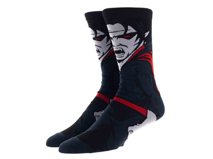 Marvel Morbius Crew Socks Gallery Image 1