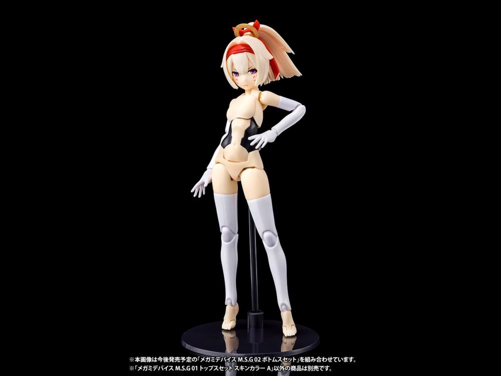 Megami Device M.S.G. 01 Top Set Skin Color A Model Kit Gallery Image 8