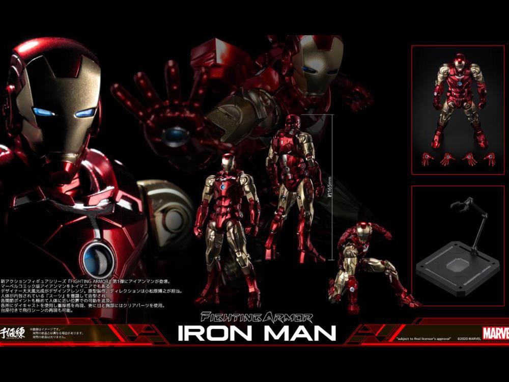 Marvel Fighting Armor Iron Man Figure Gallery Image 18
