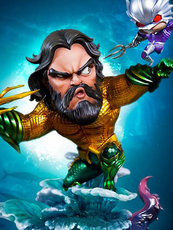 Aquaman SD Limited Edition Statue Gallery Image 2