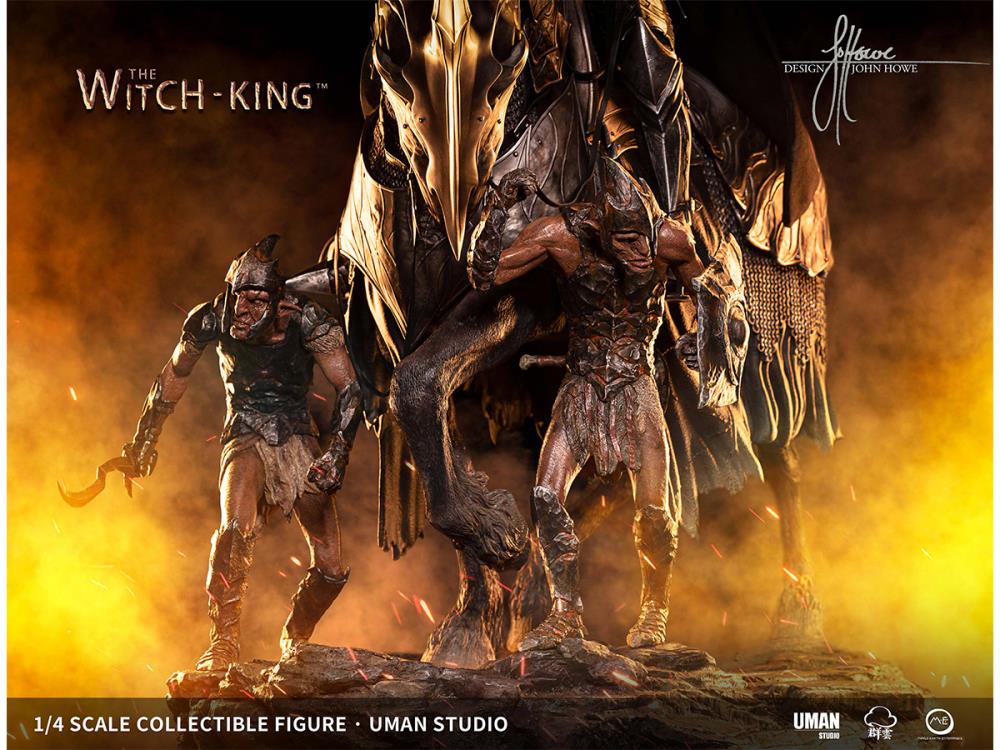 John Howe Artist Series The Witch King (Regular) Limited Edition Statue Gallery Image 6