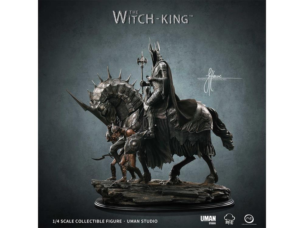 John Howe Artist Series The Witch King (Regular) Limited Edition Statue Gallery Image 17