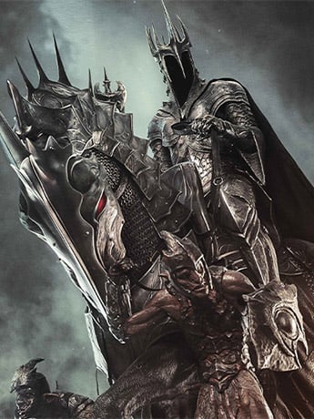 John Howe Artist Series The Witch King (Regular) Limited Edition Statue Gallery Image 2