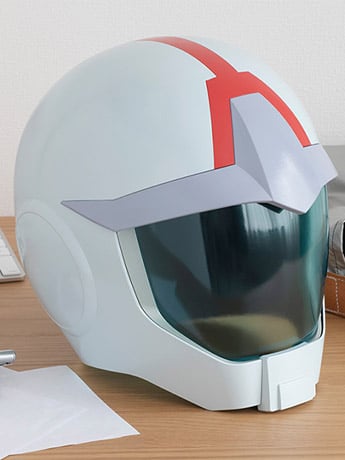 Mobile Suit Gundam Full Scale Works Earth Federation Army Helmet 1:1 Scale Replica Gallery Image 2