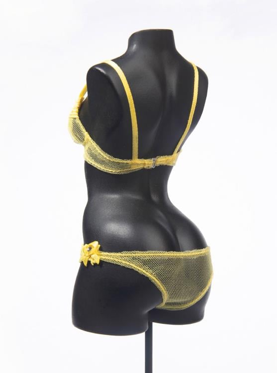 Exquisite Underwear (Lemon Yellow) Camry Series Summer Large Bust 1/6 Scale Accessory Set (033-LD) Gallery Image 3