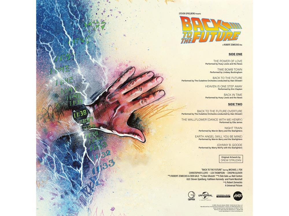 Back to the Future Music From The Motion Picture Vinyl LP (Special Color Ver.) Gallery Image 4