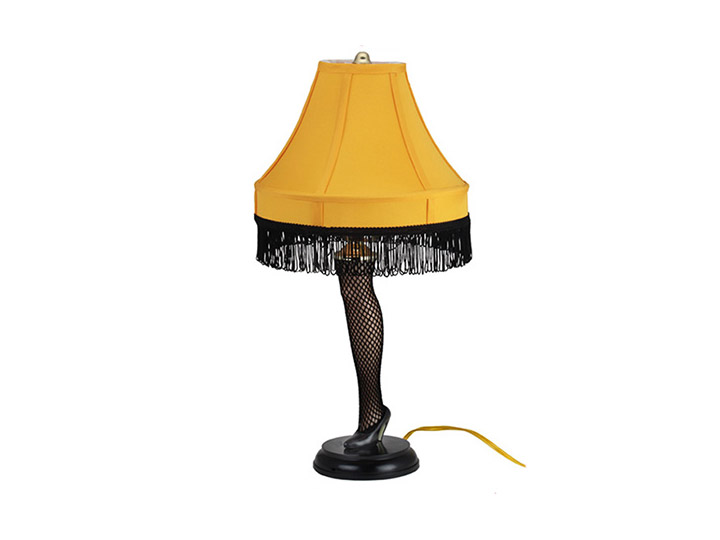 A Christmas Story Deluxe Clapper With Leg Lamp Gallery Image 1