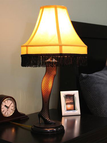 A Christmas Story Deluxe Clapper With Leg Lamp Gallery Image 2