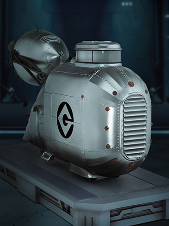 Despicable Me Master Craft MC-022 Gru's Car Statue Gallery Image 2
