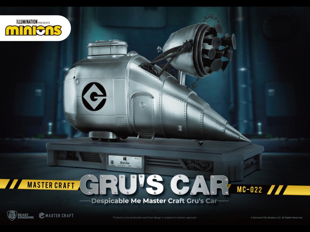Despicable Me Master Craft MC-022 Gru's Car Statue Gallery Image 3