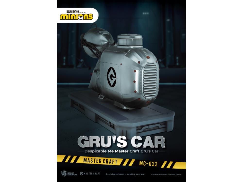 Despicable Me Master Craft MC-022 Gru's Car Statue Gallery Image 4