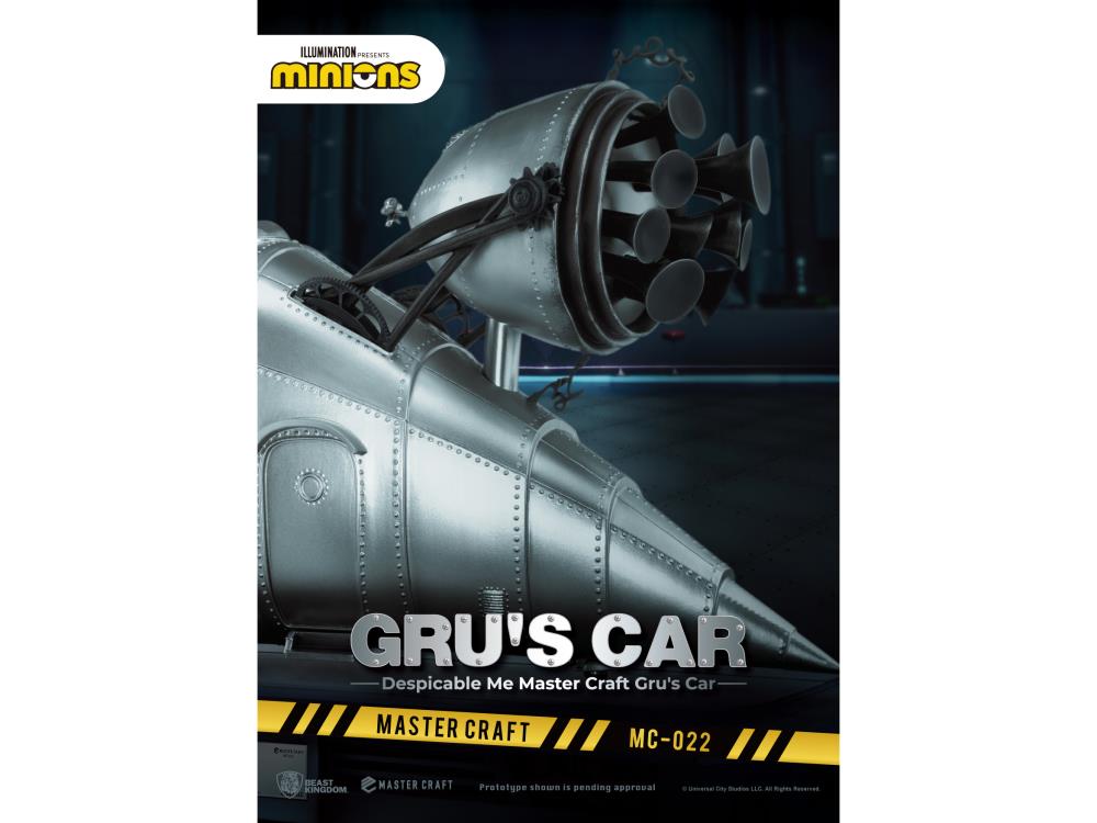Despicable Me Master Craft MC-022 Gru's Car Statue Gallery Image 5