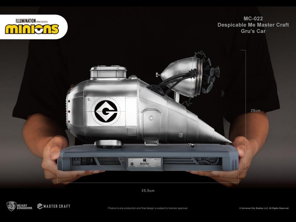 Despicable Me Master Craft MC-022 Gru's Car Statue Gallery Image 6