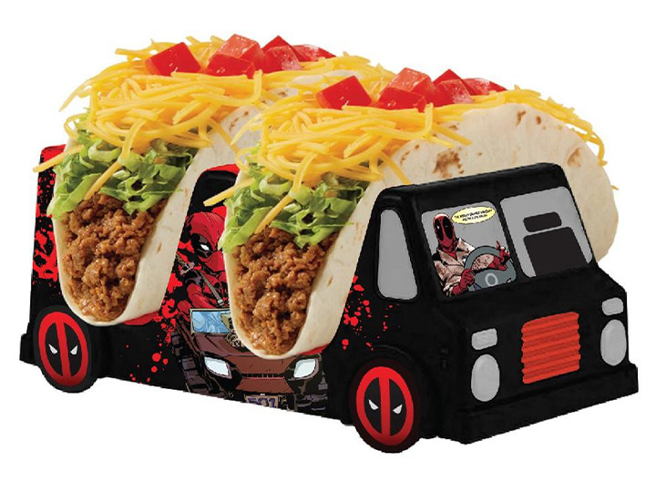 Marvel Deadpool Sculpted Ceramic Taco Holder Gallery Image 1
