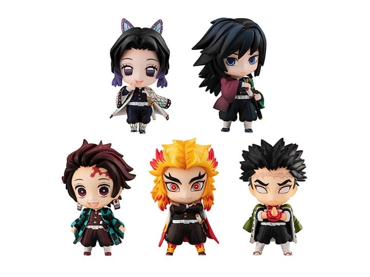 Demon Slayer: Kimetsu no Yaiba The Hashiras Mascot Box of 5 Figures (Set A) Gallery Image 1