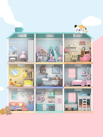 Pop Mart Sweet House Roof Piece Gallery Image 3