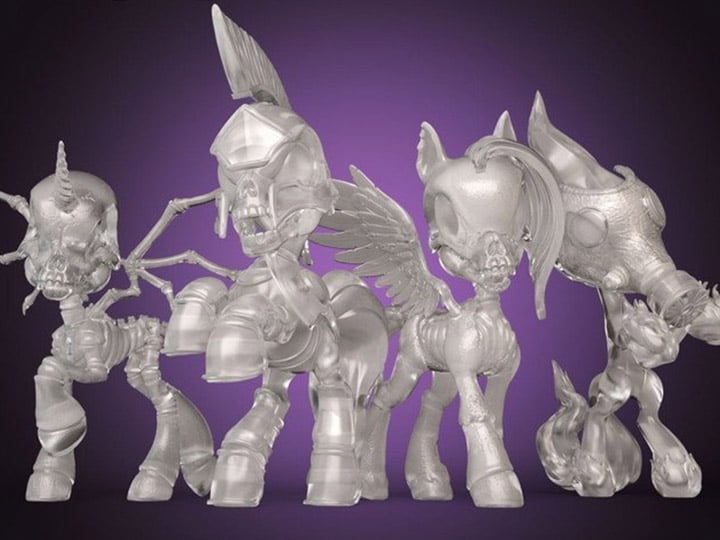 The Four Horsies of the 'Pocalypse Pocalypse Now (Spirit World Clear Edition) 4-Pack Gallery Image 1