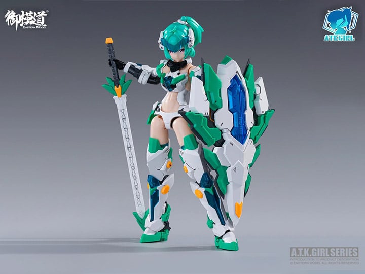 A.T.K. Girl Black Tortoise (Li Ling) Model Kit Gallery Image 6