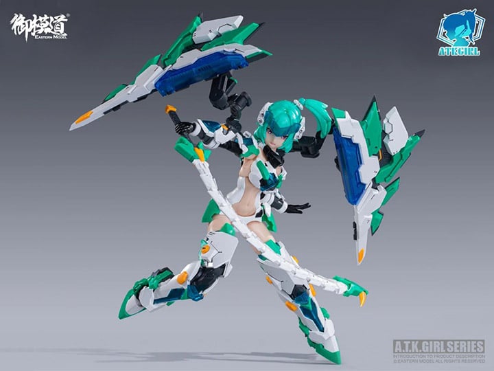 A.T.K. Girl Black Tortoise (Li Ling) Model Kit Gallery Image 3