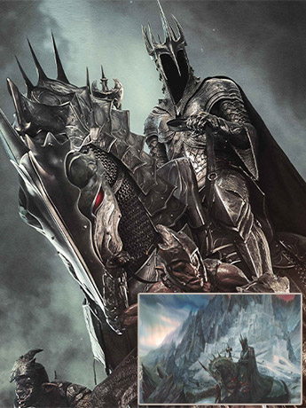 John Howe Artist Series The Witch King (Exclusive) Limited Edition Statue Gallery Image 2